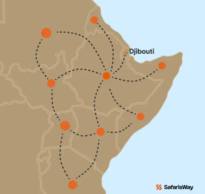 Djibouti Travel Guide Map 2026